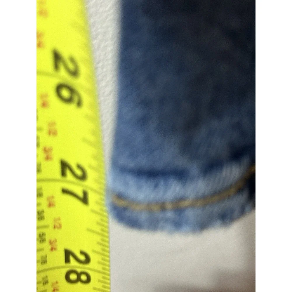 DENIZEN Levi's Jeans Mens 28x30 Blue Denim 216 Slim Straight Western Bikercore